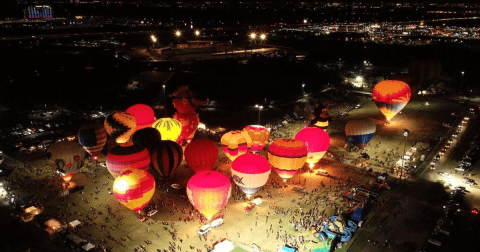 Tickets Are Now On Sale For The Annual Spooktacular Hot Air Balloon Festival In Scottsdale, Arizona