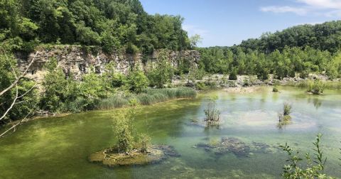 The 4-Mile DePauw Creekside Trail Might Just Be The Most Enchanting Hike In Indiana