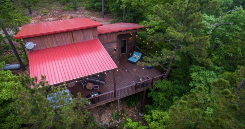 This Luxury Cabin Is The Best Home Base For Your Adventures In Oklahoma's Broken Bow