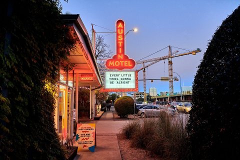 This Historic Motel Is The Best Home Base For Your Adventures In The Texas Hill Country