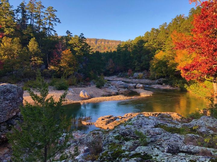 fall day trip in Arkansas