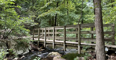 With An Observation Tower And A Cave, You'll Love The Skyline Outer Reservoir Loop Hike In Massachusetts