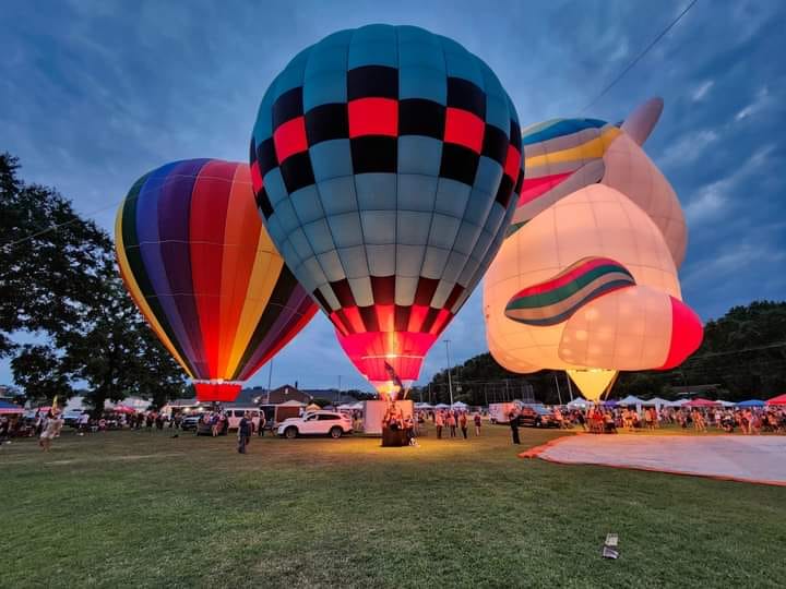 Hot Air Affair in Anderson County, South Carolina