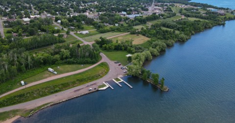 The One Beach In Wisconsin Where You Can Drive Right Up To The Water