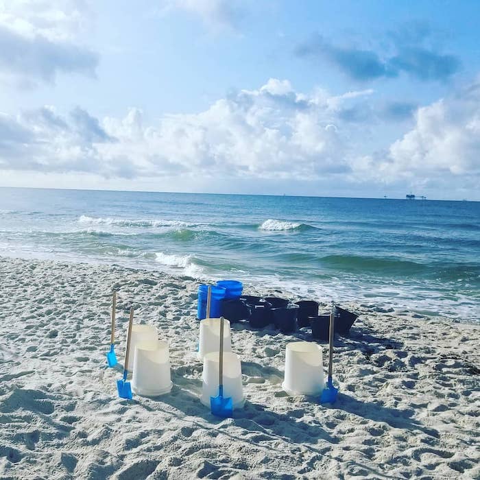 Sand Castle University offers one of the best water experiences in Gulf Shores with sand castle classes.