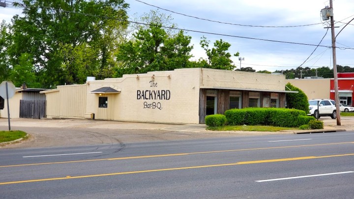 BBQ restaurant in Arkansas.