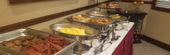 Breakfast buffet