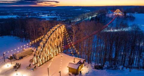 SkyBridge Michigan is the Perfect Midwest Winter Travel Destination