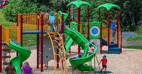 One Of The Few Inclusive Playgrounds In Maine Is Incredible