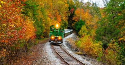 The Train Ride Through The Kentucky Countryside That Shows Off Fall Foliage