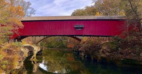 The Stunning Landscape In Indiana That Appears As Though It Was Ripped From A Thomas Kinkade Painting