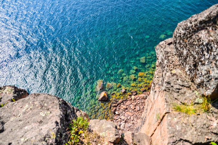 Palisade Head Rock Formation on Lake Superior in Minnesota's North Shore