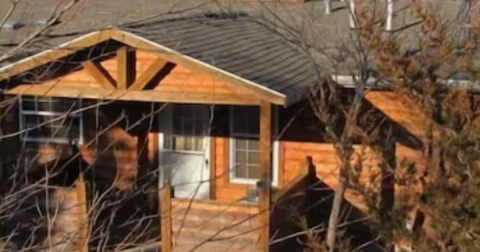 You'll Never Forget Your Stay At This Charming Lake House In Kansas With Its Very Own Boat House