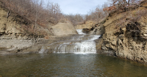 A Short But Beautiful Hike, Bixhoma Waterfall Trail Leads To A Little-Known Waterfall In Oklahoma