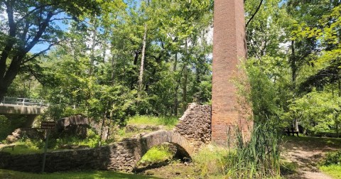 The Incredible Hike In New Jersey That Leads To A Fascinating Abandoned Furnace