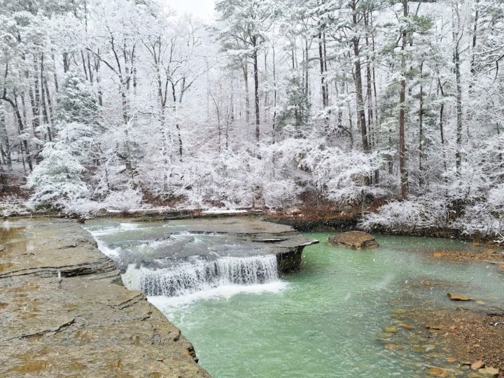 winter destination in Arkansa