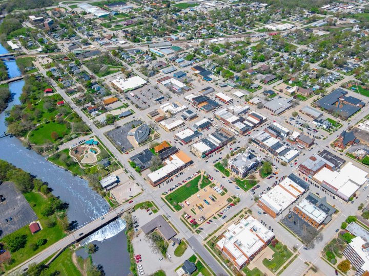 peaceful small town of Pontiac, Illinois