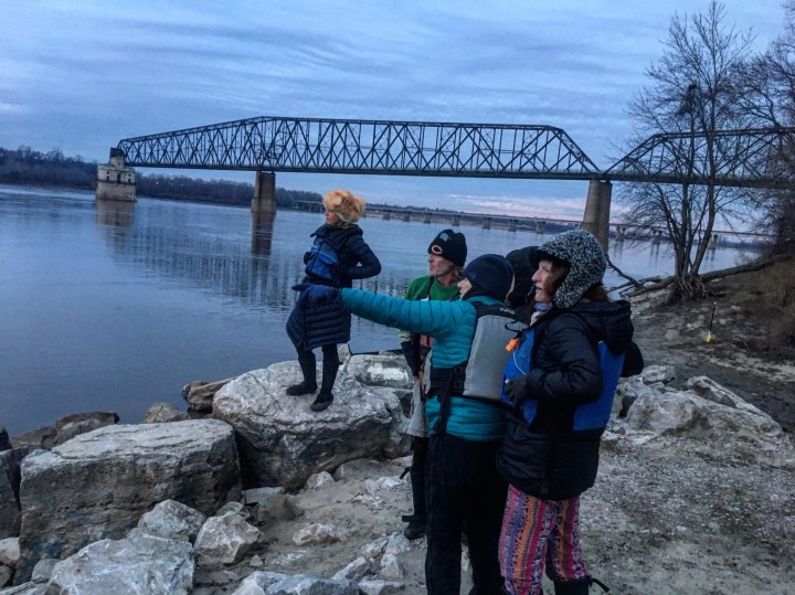 Alton Eagle Ice Festival In Alton, Illinois