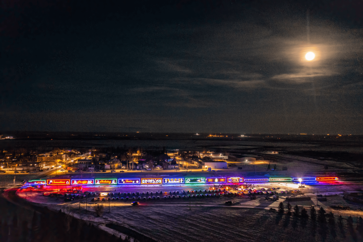 Canadian Pacific Holiday Train in Illinois