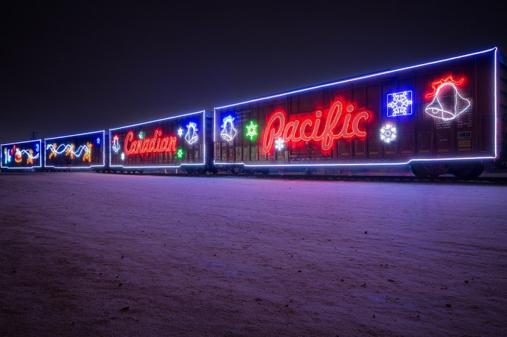 Canadian Pacific Holiday Train in Illinois