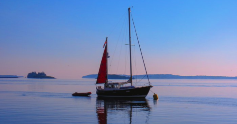 The Stunning Landscape In Maine That Appears As Though It Was Ripped From A Monet Painting