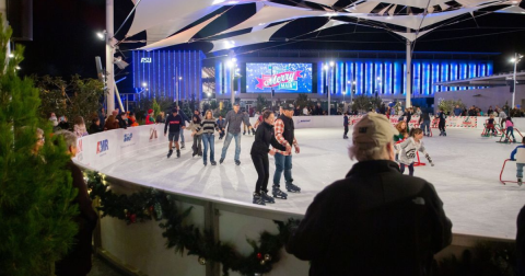 There's No Better Place For A Exhilarating Winter Adventure Than This Ice Skating Rink In Arizona