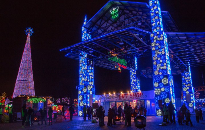 Bentleyville is a Christmas Celebration open November through December in Duluth, Minnesota's Bayfront Park