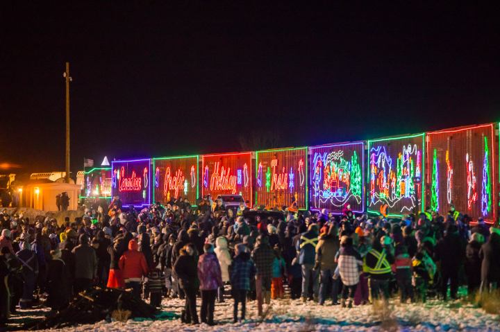 Canadian Pacific Holiday Train in Illinois