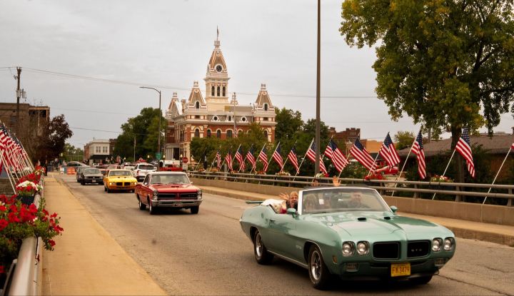 peaceful small town of Pontiac, Illinois