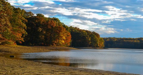 The Stunning Reservoir In Maryland That Appears As Though It Was Ripped From A Painting