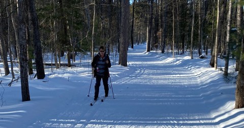 This Little-Known Trail Is Quite Possibly The Best Cross Country Ski Path In Michigan