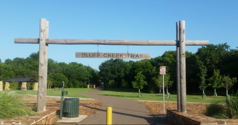 A Peaceful Escape Can Be Found Along The Bluff Creek Trail In Oklahoma