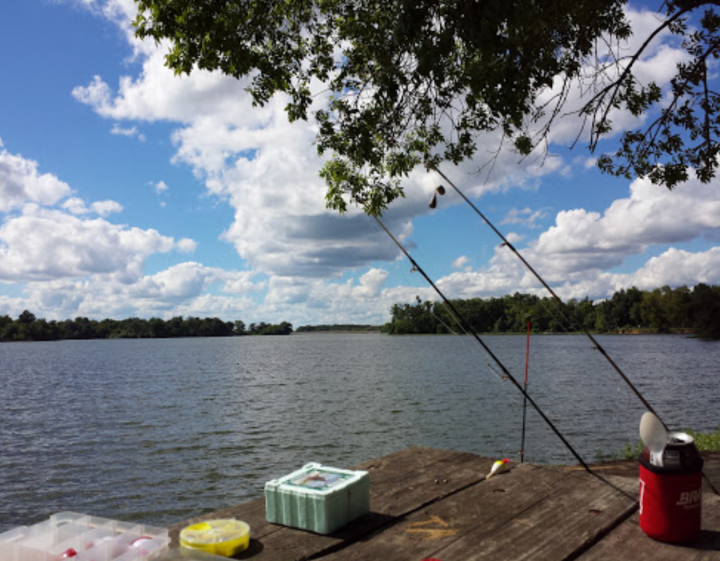 secret lake in Central Illinois