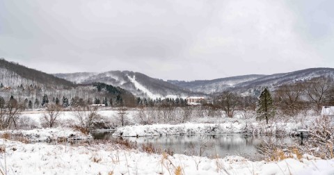 The Cozy Small Town In New York That Comes Alive Under A Blanket Of Snow