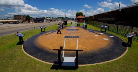 A Little-Known Slice Of Arkansas History Can Be Found At This Small Town Roadside Attraction