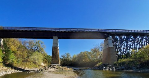 Crossing This 120-Year-Old Bridge In Minnesota Is Like Walking Through History