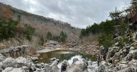 The Natural Wonder In Missouri That Becomes Even More Enchanting In The Wintertime