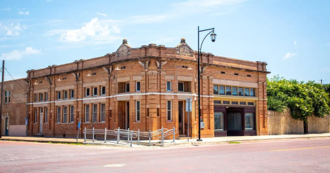 Stay In A Former Bank Overlooking A Historic Small Town In Texas