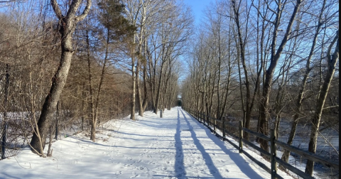 The Cozy Town In Rhode Island That Comes Alive Under A Blanket Of Snow