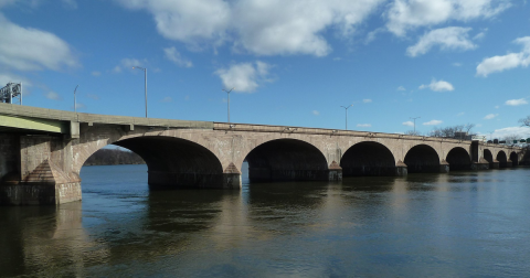 Crossing This 96-Year-Old Bridge In Connecticut Is Like Walking Through History