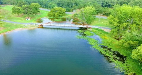 Crossing This 150-Year-Old Bridge In Arkansas Is Like Walking Through History