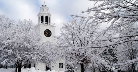 The Cozy Small Town In Massachusetts That Comes Alive Under A Blanket Of Snow