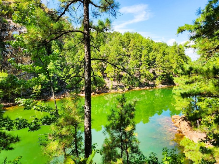 hiking trail near Little Rock