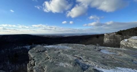 Learn How To Snowshoe Then Set Off On A Winter Adventure At Sam's Point Preserve In New York