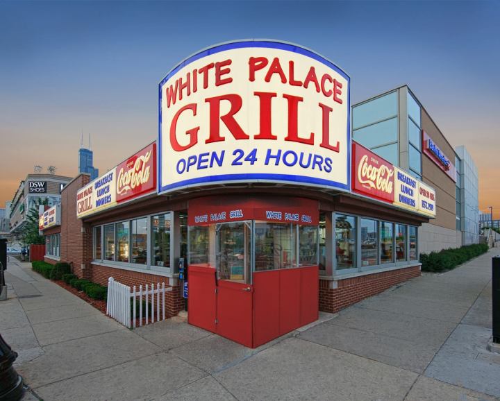 retro diner in Chicago, Illinois