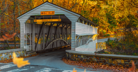 Crossing This 159-Year-Old Bridge In Pennsylvania Is Like Walking Through History