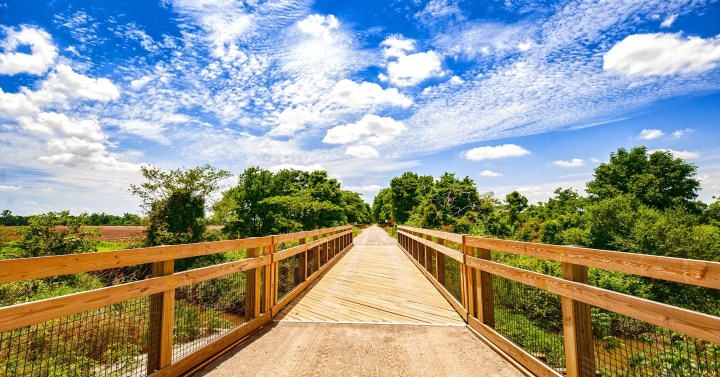 historical hiking trail in Arkansas