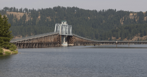 Crossing This 100-Year-Old Bridge In Idaho Is Like Walking Through History