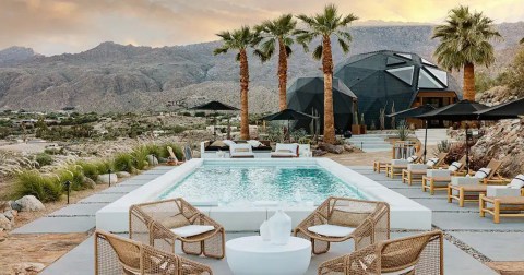 You Will Never Forget Your Stay At This Resort-Style Geo Dome In Southern California