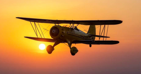 Get A Bird's Eye View Of Georgia Landmarks While Soaring In An Old-School Biplane